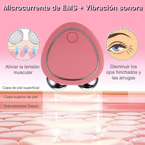 Dispositivo de Rejuvenecimiento Facial con Microcorriente